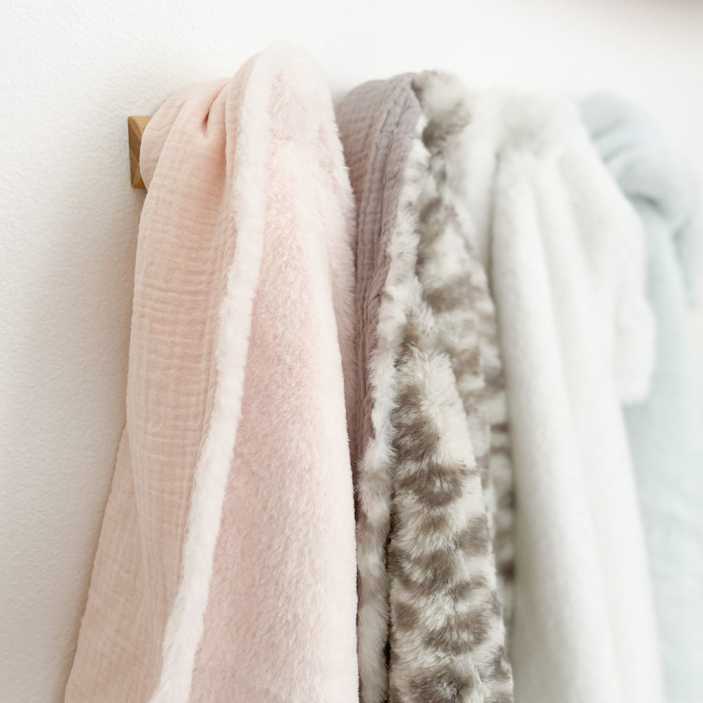 Luxe Faux Fur Baby Pink Mink Blanket | Pretty Rugged