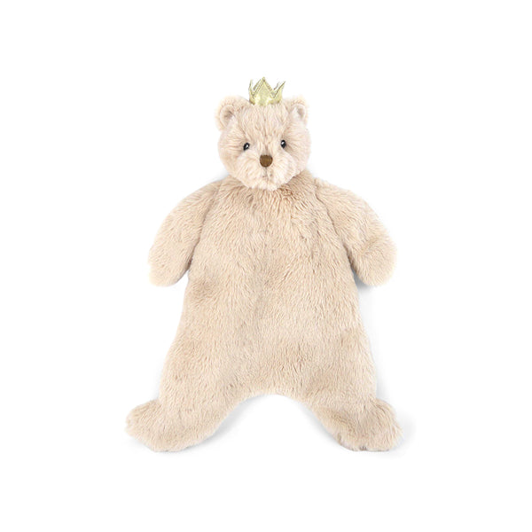 Prince Bear Baby Security Blanket
