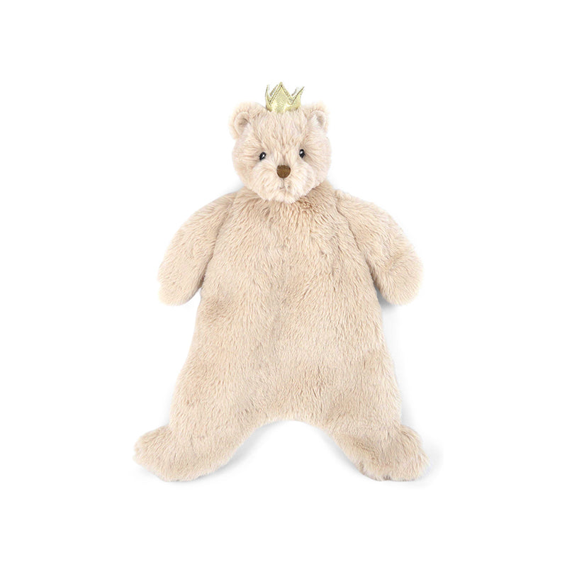 Prince Bear Baby Security Blanket