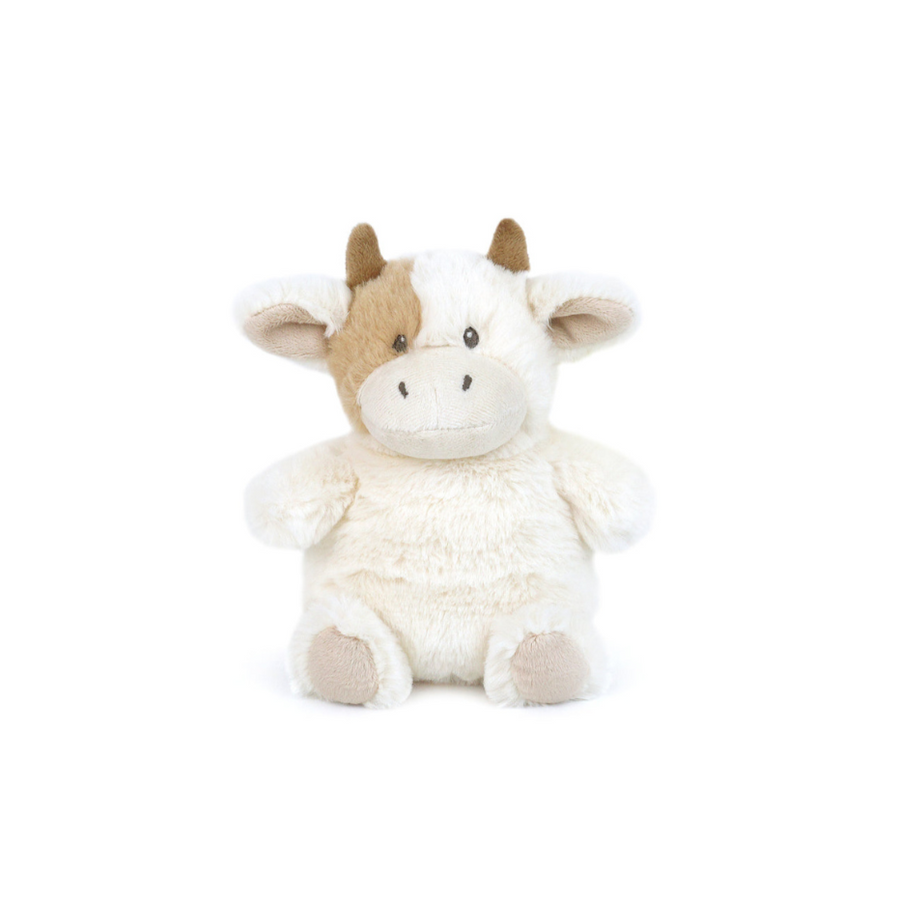 Mon Ami Plush Toy - Petit Cow - Mocha/Cream Mon Ami Plush Toy - Petit Cow - Mocha/Cream