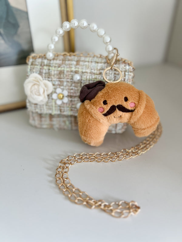Monsieur Croissant Bag Charm