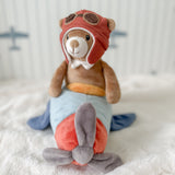 Pilot Bear and Plane