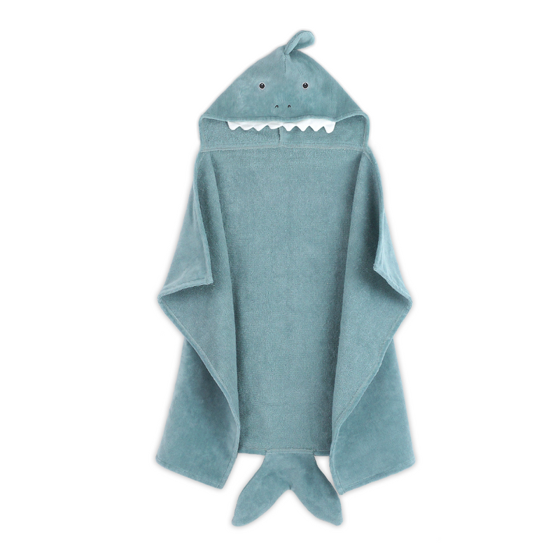 Hooded Towel- Shark