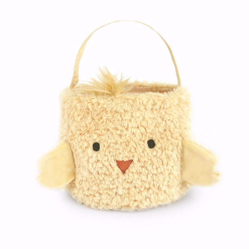 Chick Easter Fur Basket