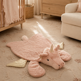 unicorn plush play mat