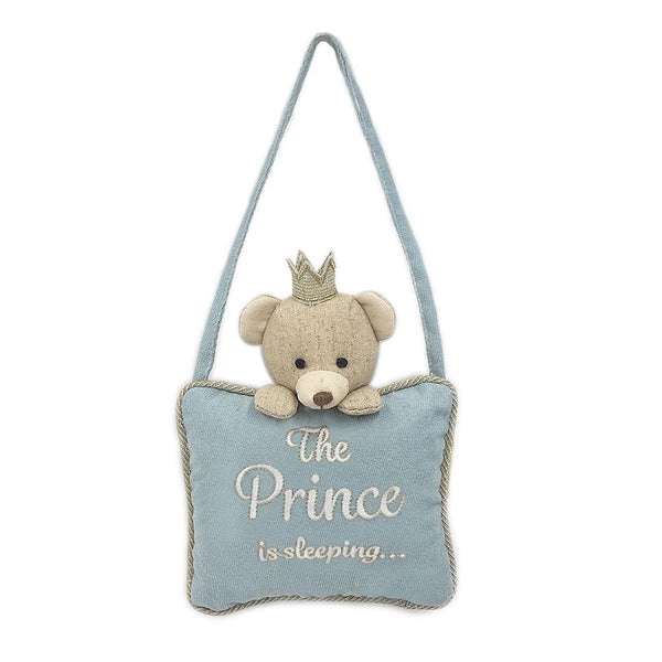 Bear Prince Padded Baby Hangers Set of 2 | Mon AMI Designs