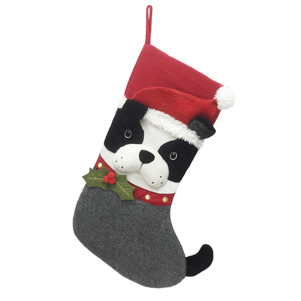 Frenchie Clause Stocking