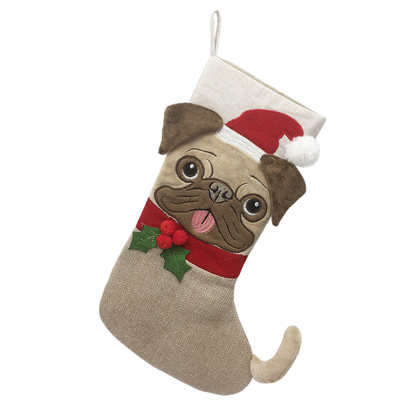 Merry Pug-Mas Stocking