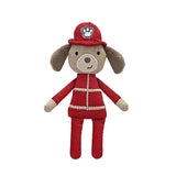 Fire Truck Tooth Hero Doll And Pillow Set