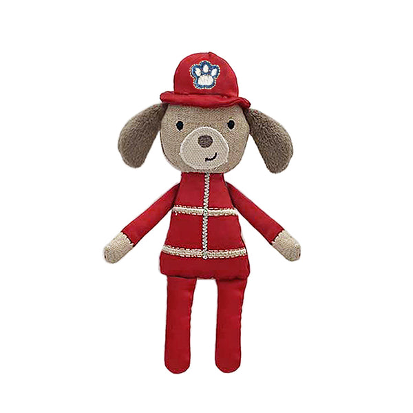 Fire Truck Tooth Hero Doll And Pillow Set