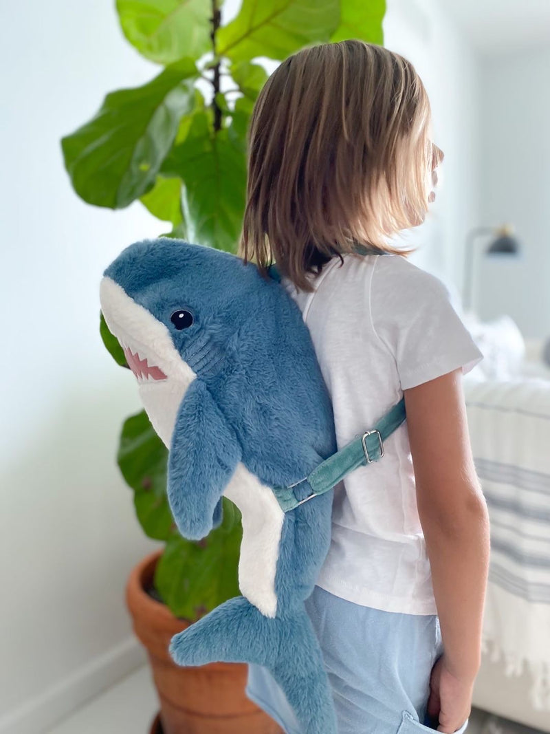 'Seaborn' Shark Plush Backpack