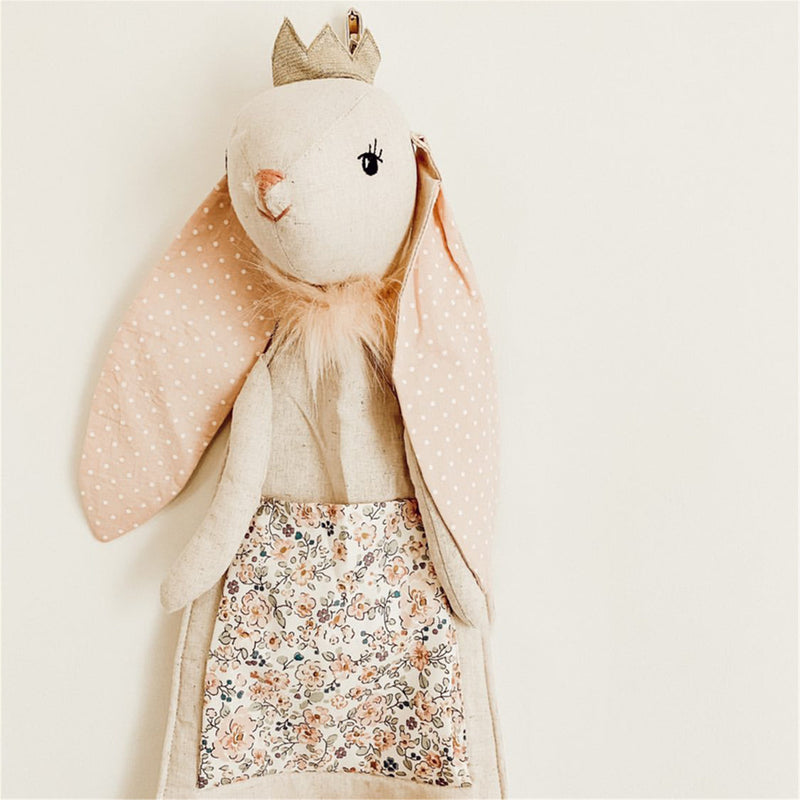 Princess Bunny Fabric Hanging Organizer