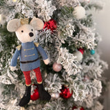 KING MOUSE DOLL ORNAMENT