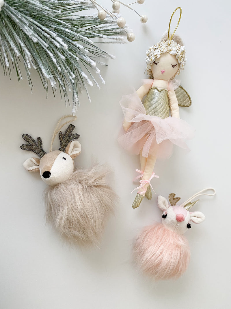 Sugar Plum Fairy Plush Doll Ornament