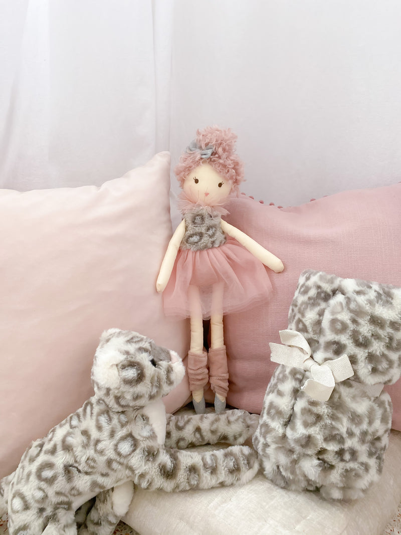 'LUCY' THE LEOPARD PLUSH TOY