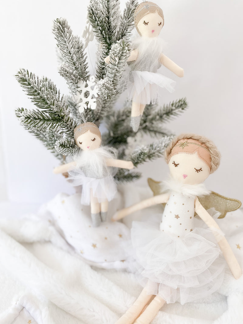 Assorted Angel Doll Christmas Ornaments