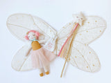Fairy Wings and Star Magic Wand Dress up Set