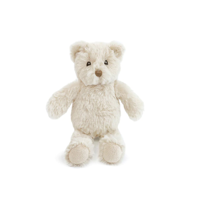 Huggie Bear Plush Rattle Mon Ami
