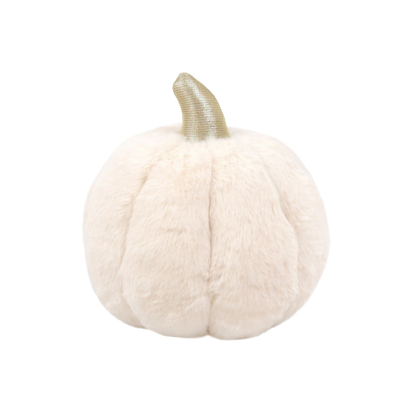 Plush Pumpkin - White